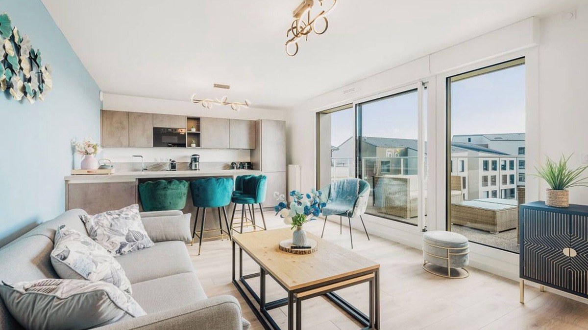 Parame Apartment | NEW 2 bedroom apartment with terrace saint Malo