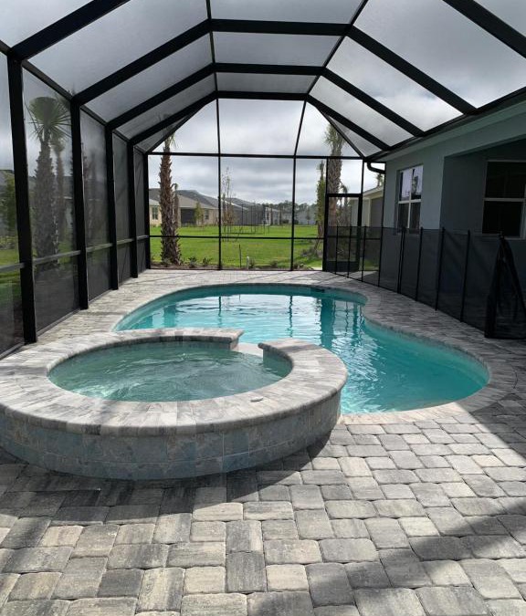 Biggar House | New and Beautiful Babcock Ranch home with Private Screened in Heated Pool