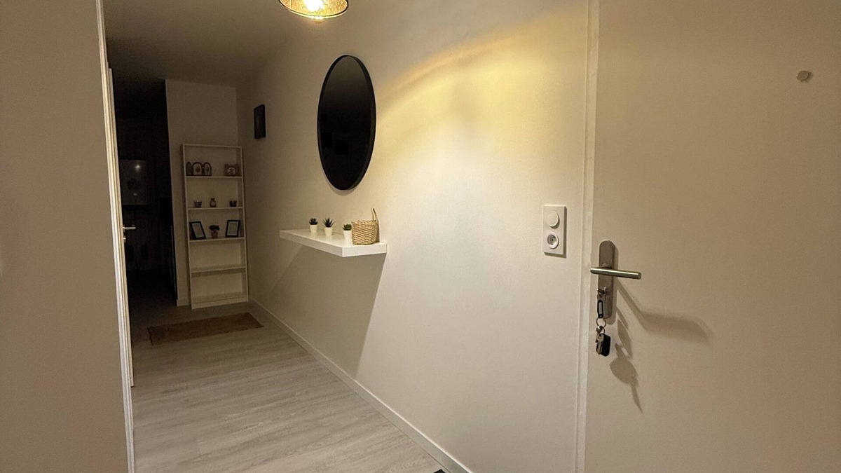 Centre Ville Rive Gauche Apartment | New apartment 5 minutes from Rouen's historic center - breathtaking view.