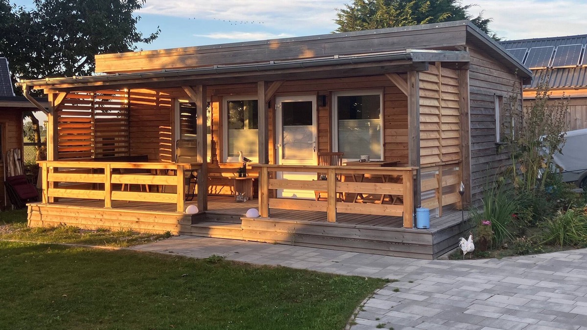 Kirchdorf House | New bungalow "Hühnergott" - only 400 m to the natural beach. Tiny house!