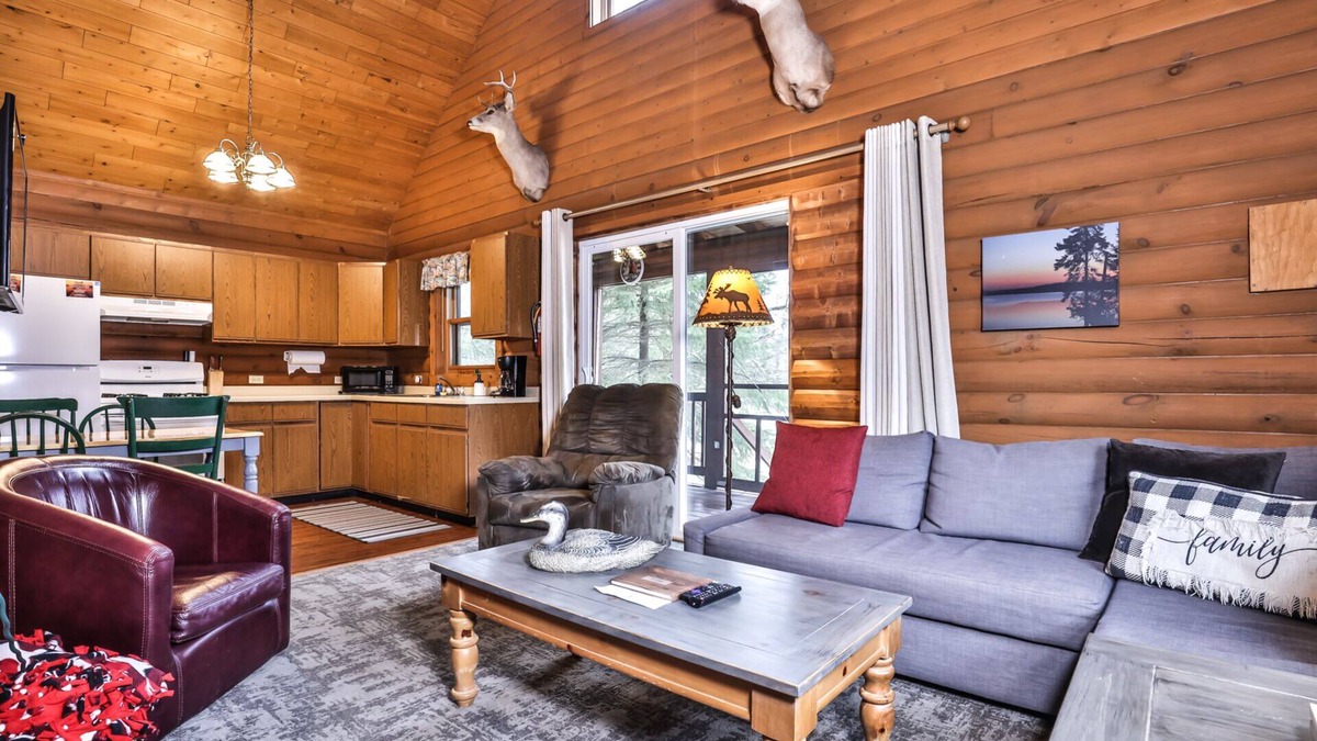 Watersmeet Cabin | NEW! Charming cabin on Cisco Chain of Lakes