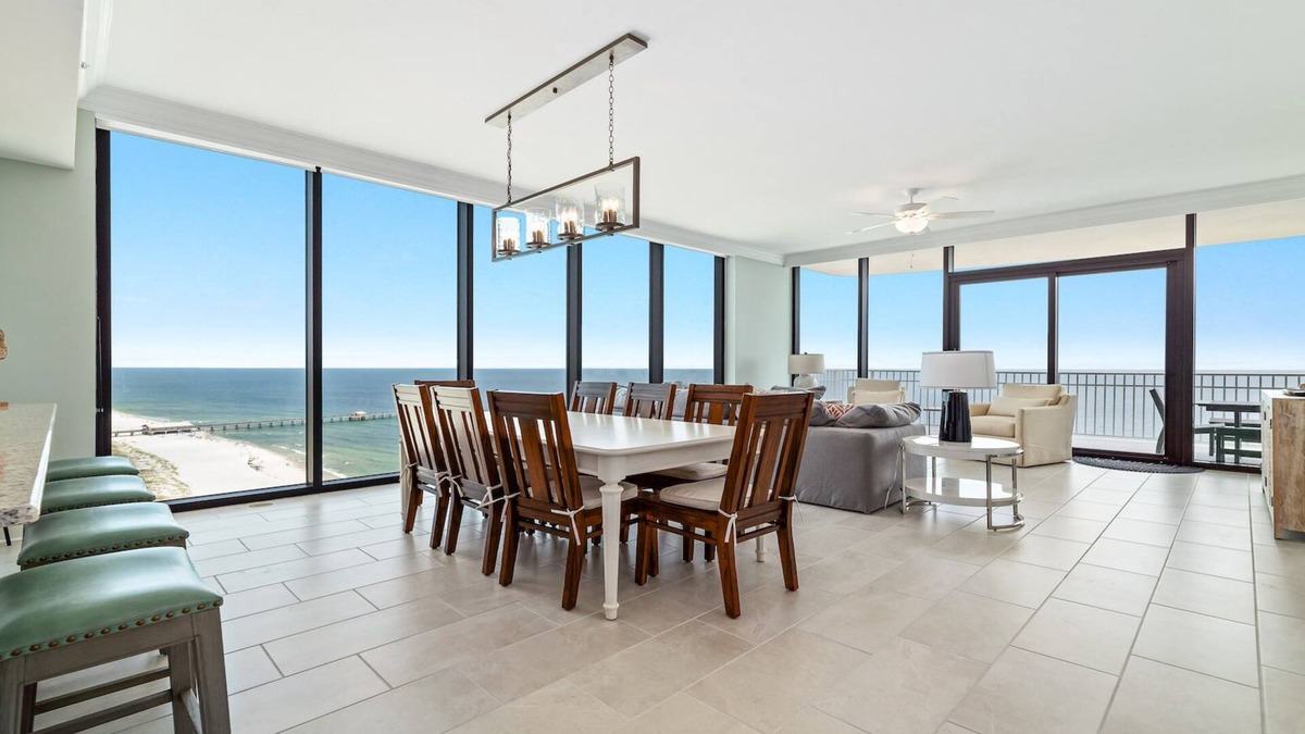 Gulf Shores Condo | New Complex! Beachfront 4BR, Lazy River and Water Slide!