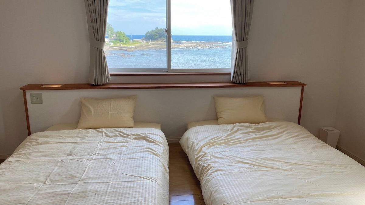 Shirahama Apartment | New construction Allweather barbecue terrace v/Shimoda Shizuoka