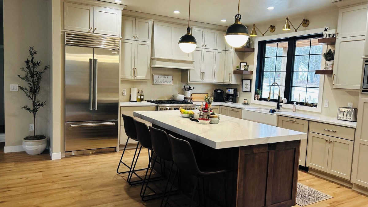 Sister Bay House | New construction coastal farmhouse-walk to town