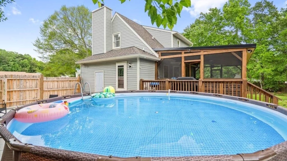Northeast Raleigh House | NEW! Cozy Raleigh Home w/Porch & Fenced yard-Mins to Downtown ! *pet friendly*