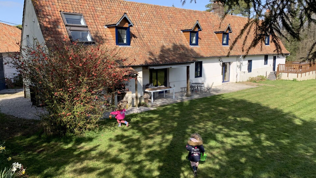 Vieil-Moutier House | NEW: Gite 14p on 7000m2 privatized/Nordic bath/Sauna (option)/Pond/River