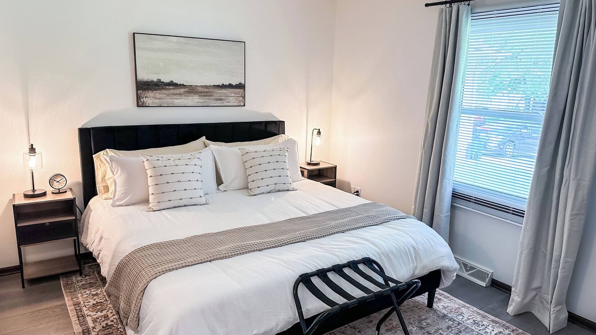 Grand Rapids House | NEW! GR Modern & Updated 2BR Retreat - Sleeps 8, Near Downtown!