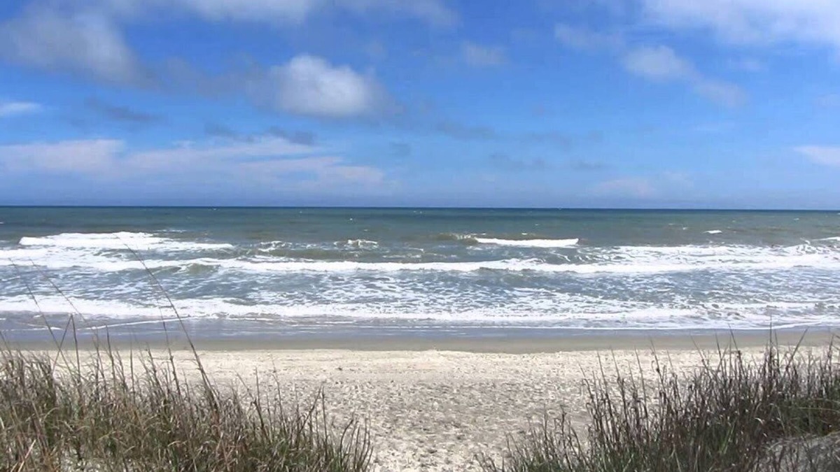 Cherry Grove Beach Condo | NEW! HGTV style “Pier Watch Villa” condo 100 ft from beach-2 pools-free parking