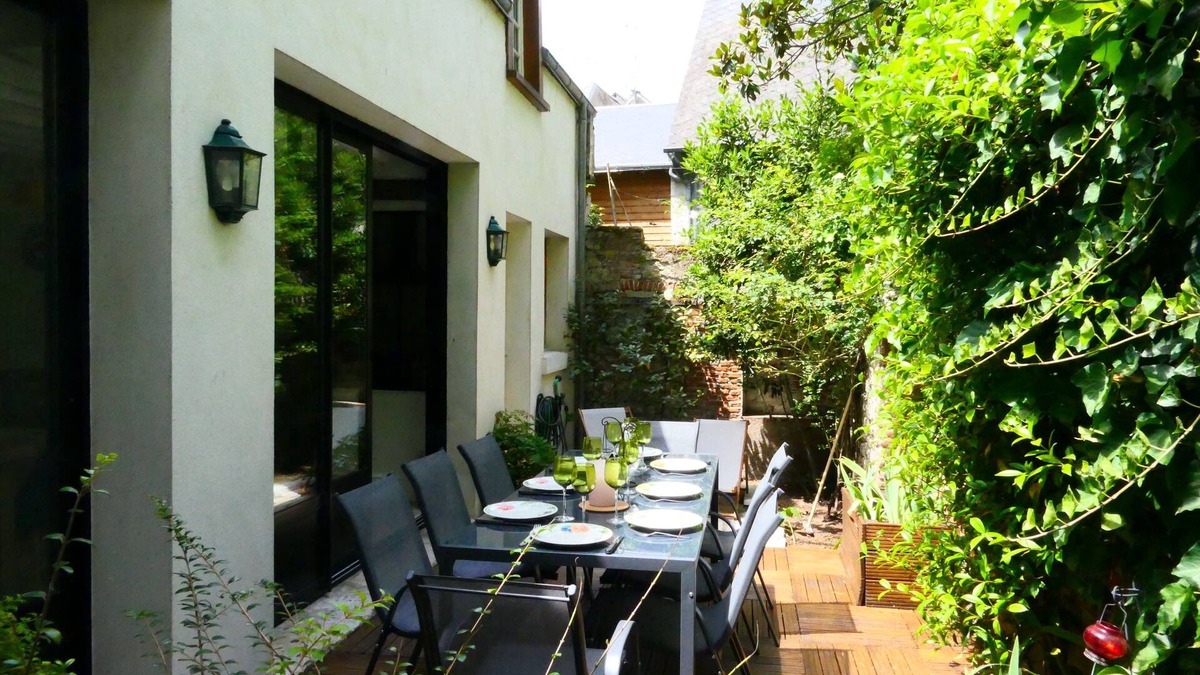 Beaugency House | NEW House near the château overlooking the Loire and the bridge, ideal for families/friends