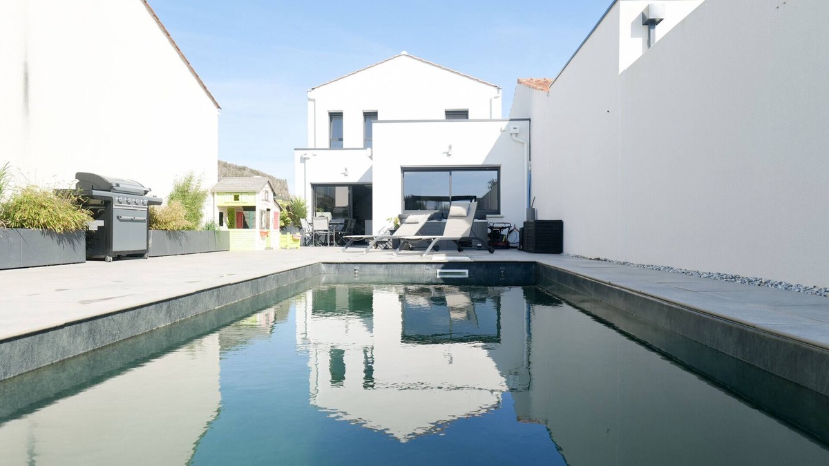 Olonne-sur-Mer Ski Chalet | New house, swimming pool, near the ocean Les Sables 7 pers