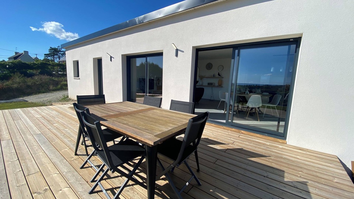 Crozon House | New house with panoramic view between land and sea for 6 people in Crozon