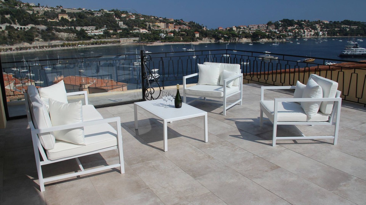 Villefranche-sur-Mer Apartment | NEW "LA TERRASSE" - Panoramic View, Luxury and Design .