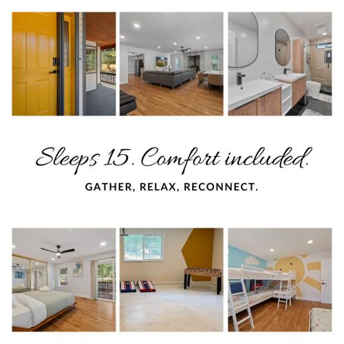 Groveland House | New Listing - 5bd 3ba Retreat for a large group