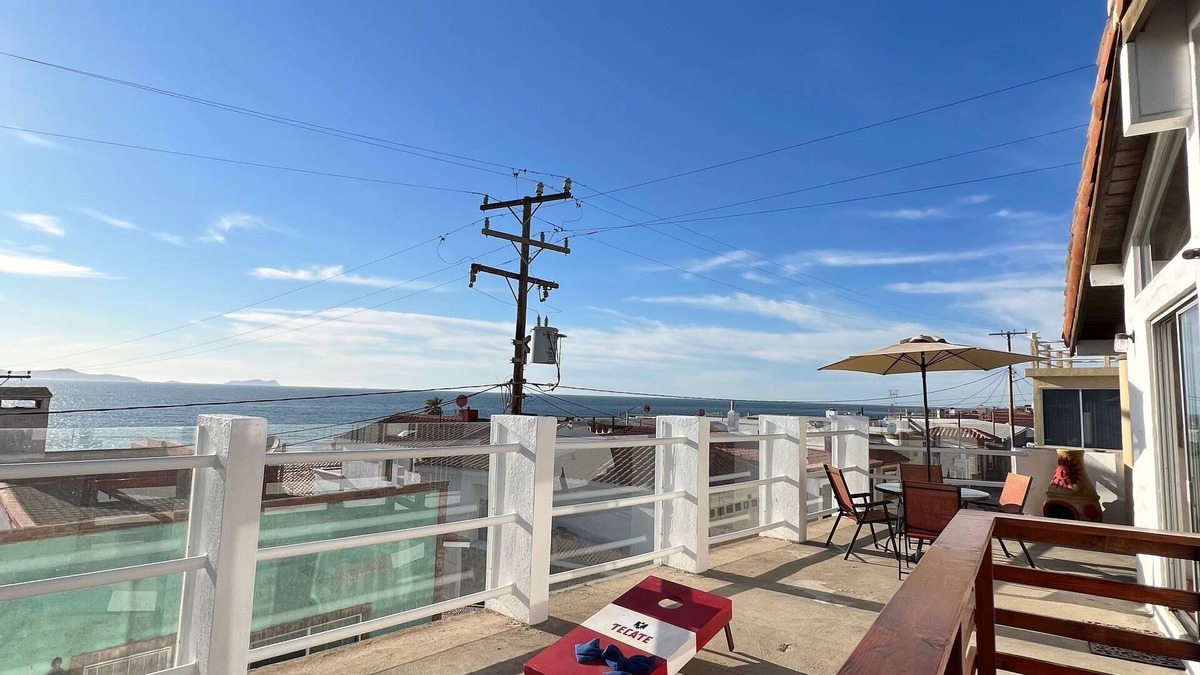 San Antonio del Mar House | New LISTING! - Ocean view, 13min to Rosarito, Gated/Secure, Relaxing Getaway