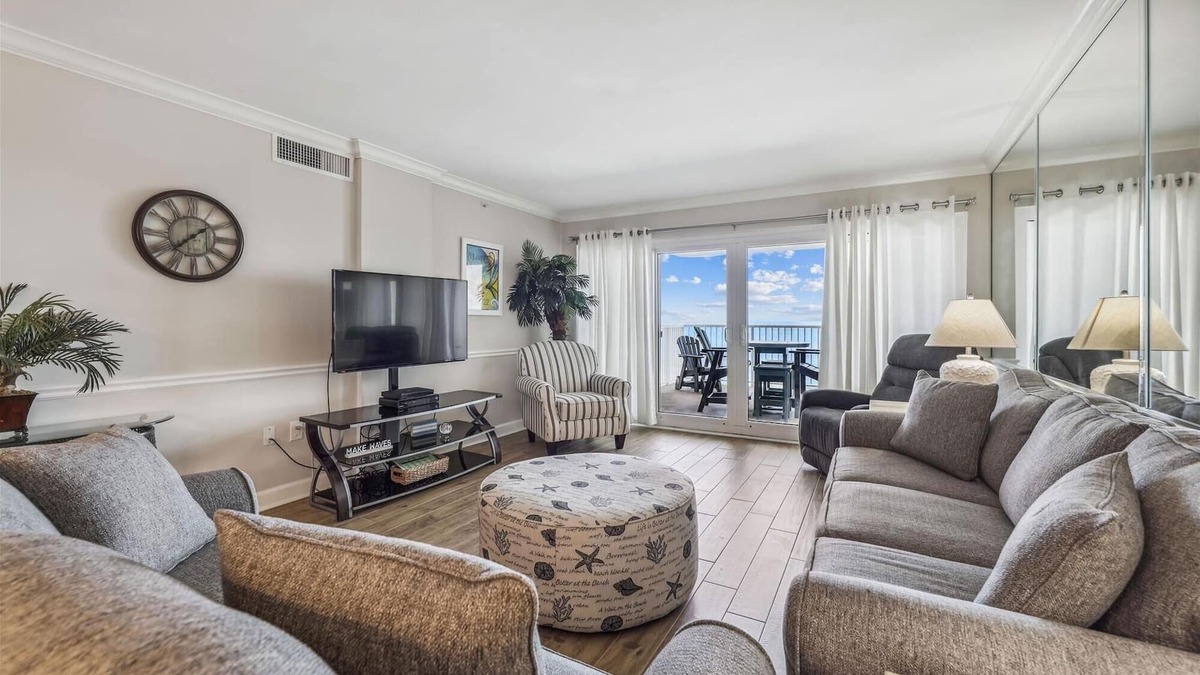 Ono Island Condo | NEW LISTING! Sandy Key 515 5th floor -Beachfront view -NO HASSLE CHECK OUT