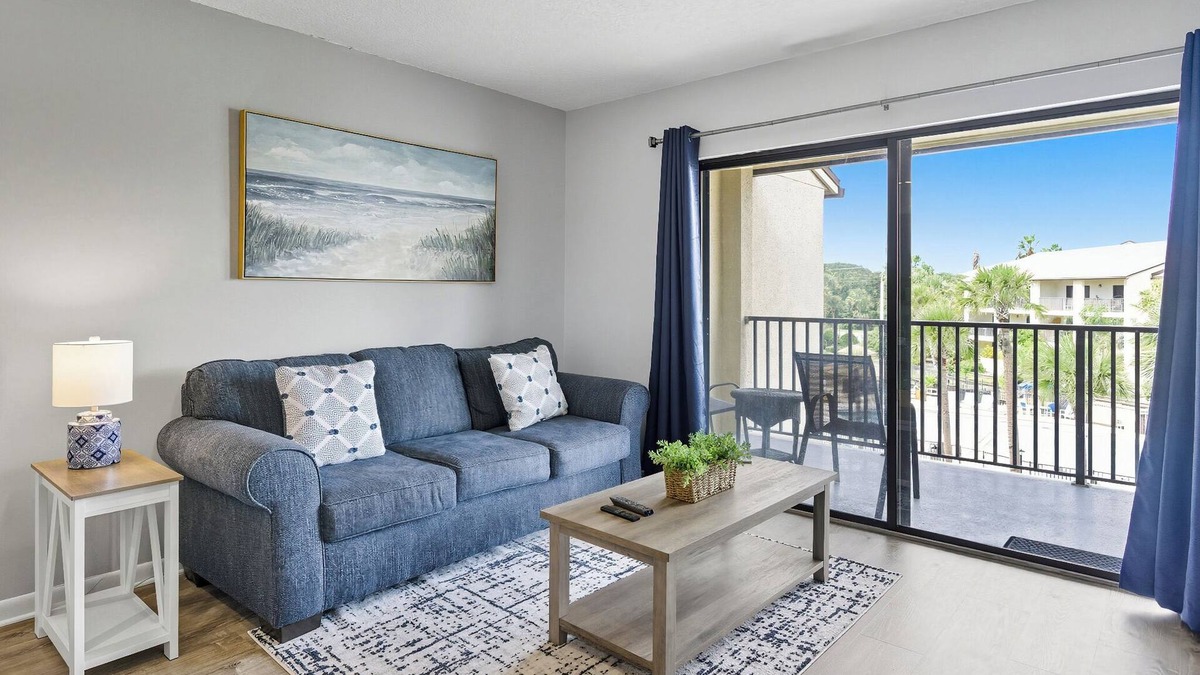 St. Augustine Beach Condo | New Listing! Tastefully Updated Condo Just a Short Stroll To The Beach!