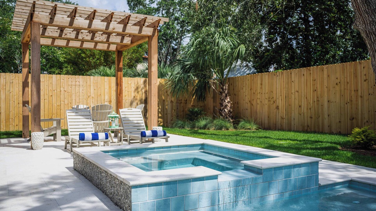 East Beach House | New Listing! Brand New East Beach Home – Luxury Meets Comfort, Pool, Spa & Grilling Pavilion