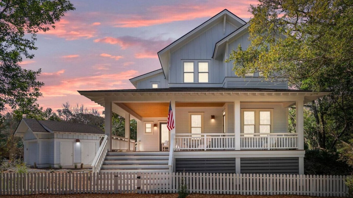 Cape Fear Station House | New Luxury 5 Bedroom Home In Bald Head Island's Cape Fear Station