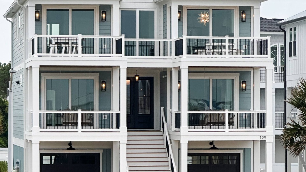 Ocean Isle Beach House | New luxury 8 BR, 8 BA, 2 half BA ocean-view, private pool, spa & putt putt!