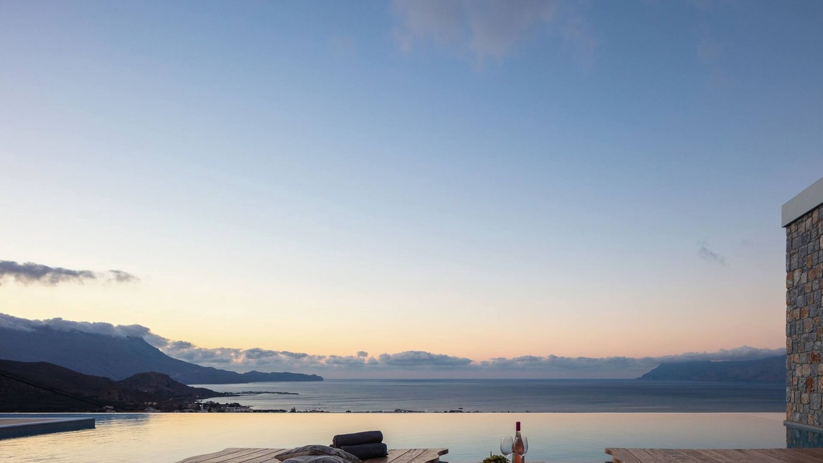 Kissamos Villa | New luxury Villa Camellia with breathtaking view!