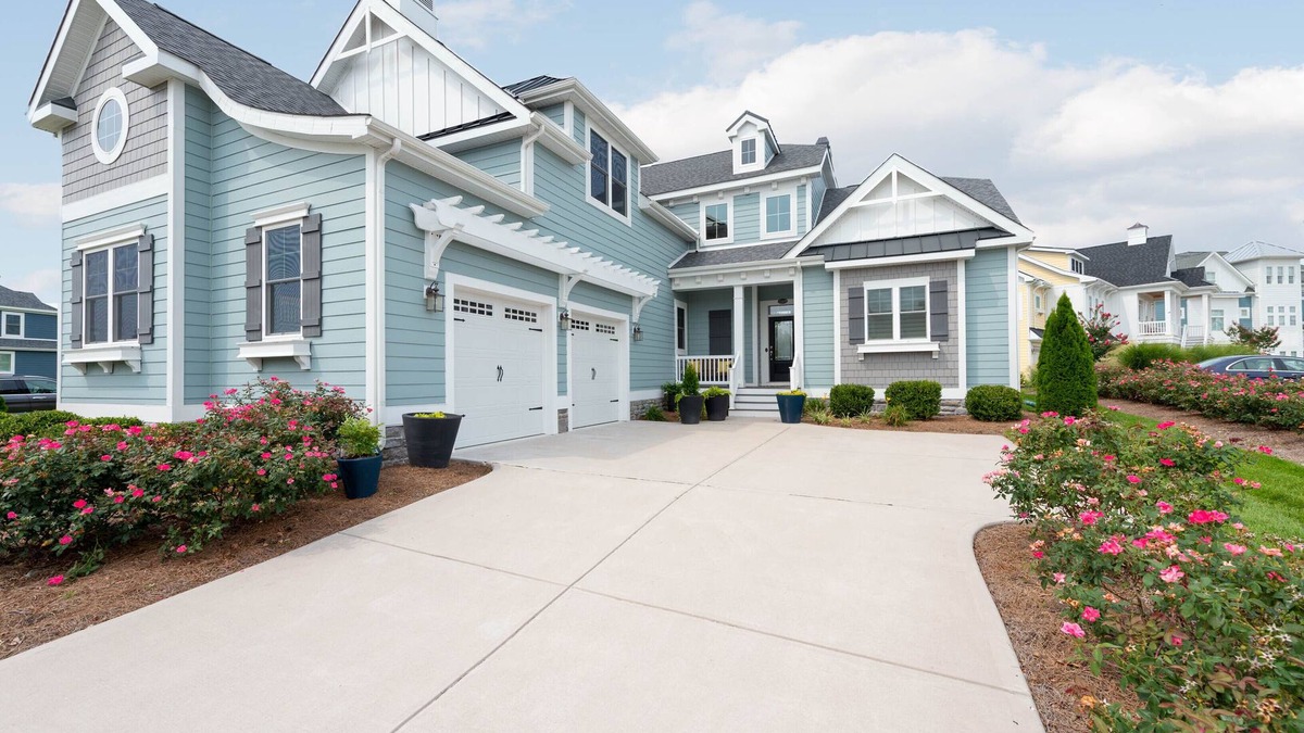 Long Neck House | New Model Home @ THE PENINSULA, golf course views & amazing outdoor living space