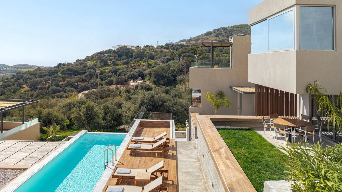 Mariou Villa | New Modern Sea view Villa Complex with private pool & outdoor shower