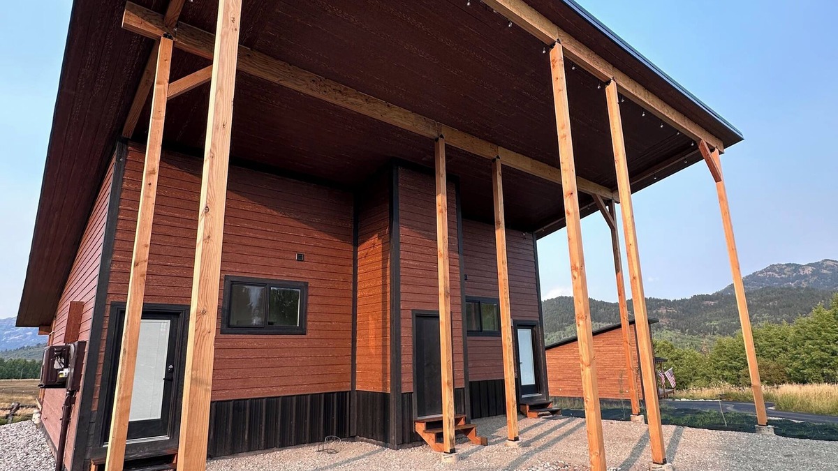 Alpine Cabin | New Mountain Modern Cabin in Alpine WY Fly Fishing Retreat Near Jackson Hole