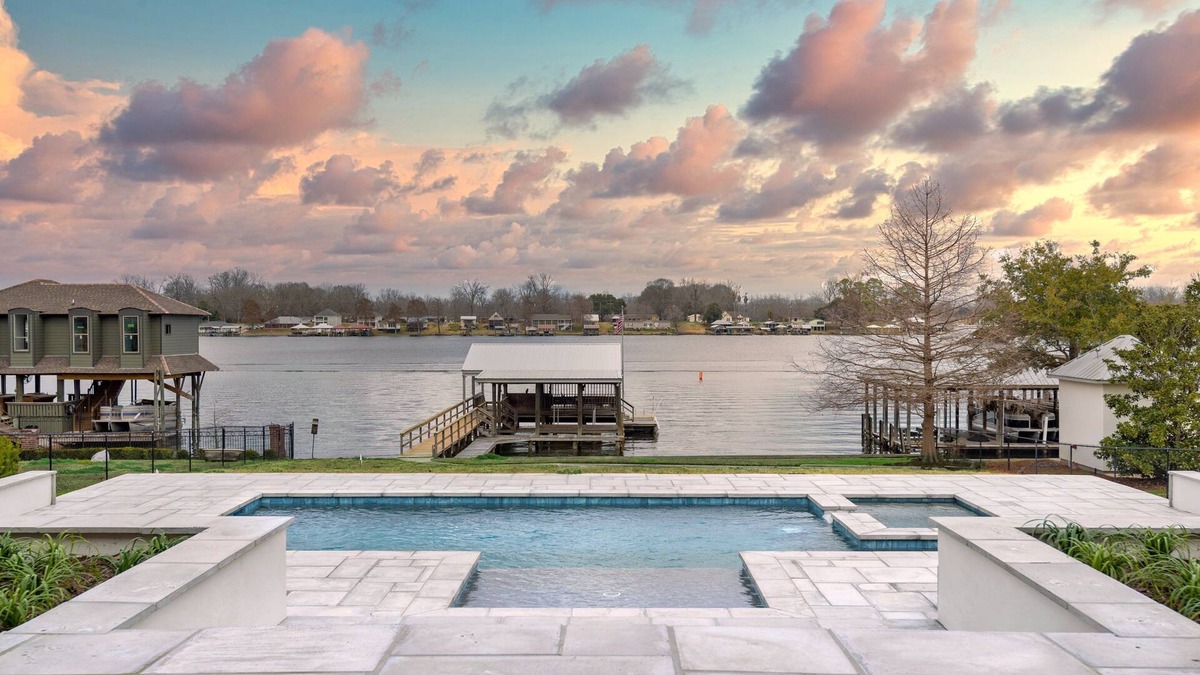 Oscar House | New on the rental market! Lakefront on False River with private dock and pool