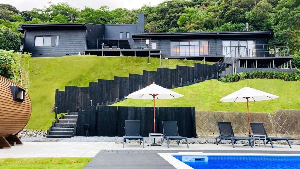 Tateyama Villa | New! Private villas with numerous activities to enjoy! (with swimming pool & sauna & Jacuzzi & BBQ facilities)