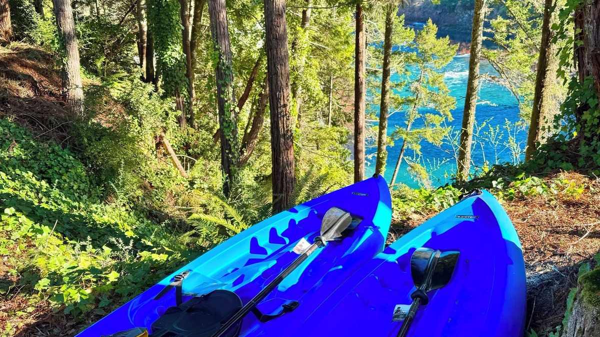 Hiouchi House | New! Redwoods ON The River in Hiouchi, CA in the Heart of the Redwood Forest