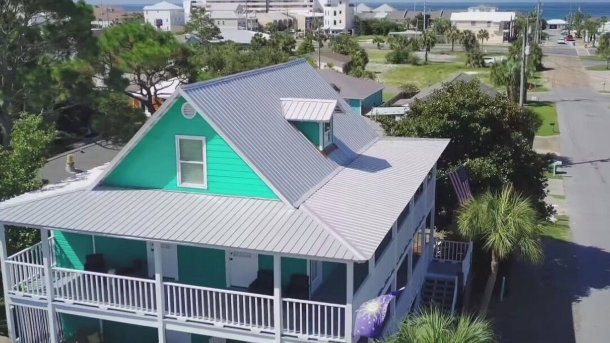 Bel Air House | NEW Rental PCB Key West Style Beach House - Pool, Hot Tub, Easy walk to beach!