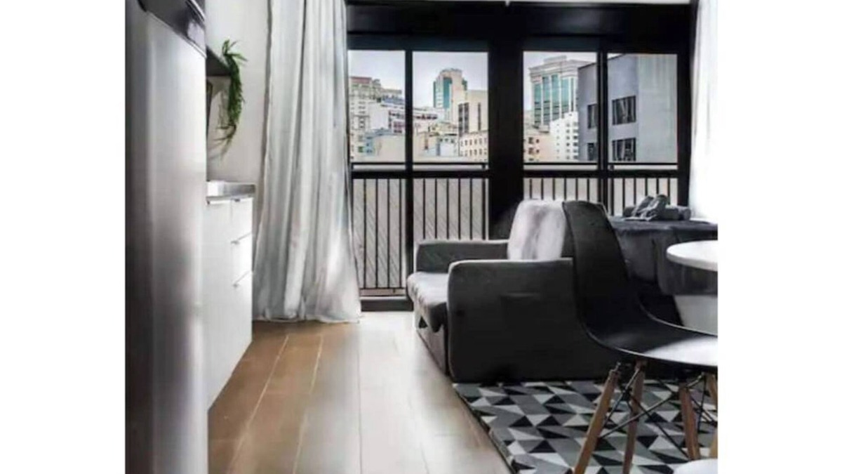 Higienopolis Apartment | New Studio Next Paulista Av, Fast Wifi and Balcony