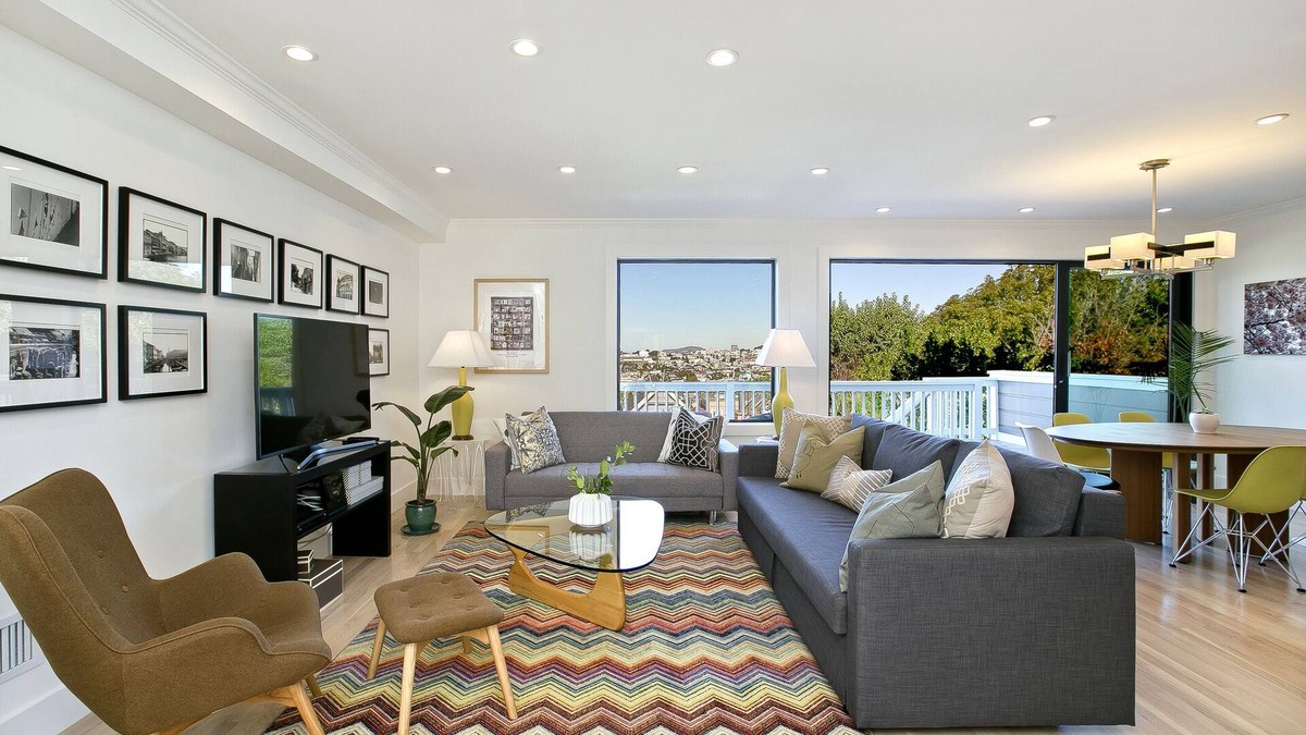 Dolores Heights Apartment | NEW stunning spacious apt with sweeping views
