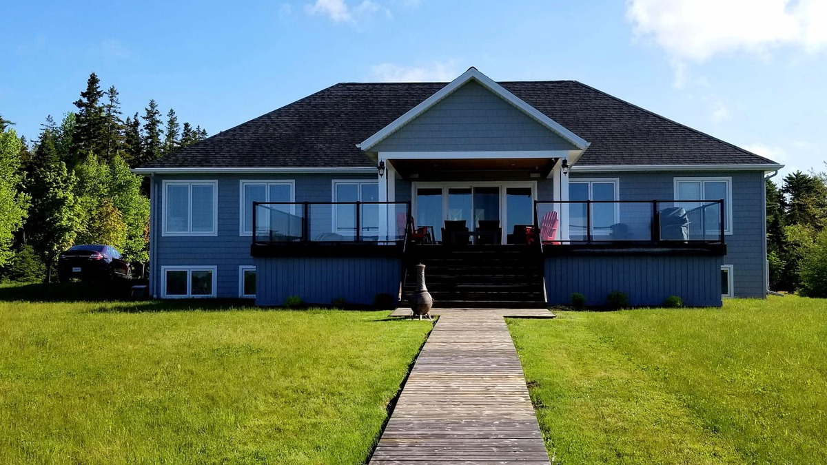 Montague House | New Summer home on the scenic Montague River, relax in comfort