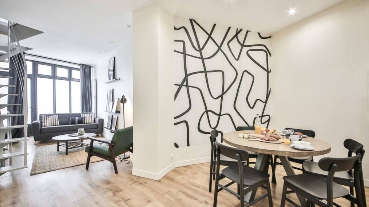 Quartier de la Plaine-de-Monceaux Apartment | New Triplex 6Pers#Porte Maillot#Porte Champerret