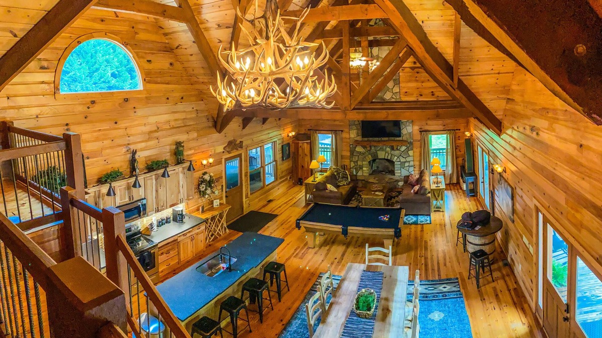 Demorest Cabin | NEW Twin River Cabin - 3 Bedroom Lodge Cabin - Views Soquee River