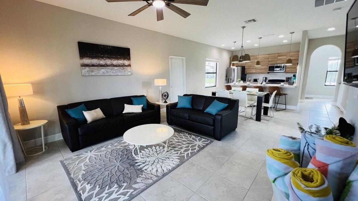Haines City House | New two story home w/large private pool, patio, BBQ area & game room.