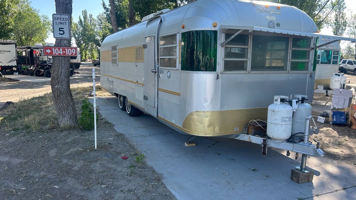 St. Anthony RV Rental | *NEW* Vintage Camper on the Dunes~ Sand Hills Resort