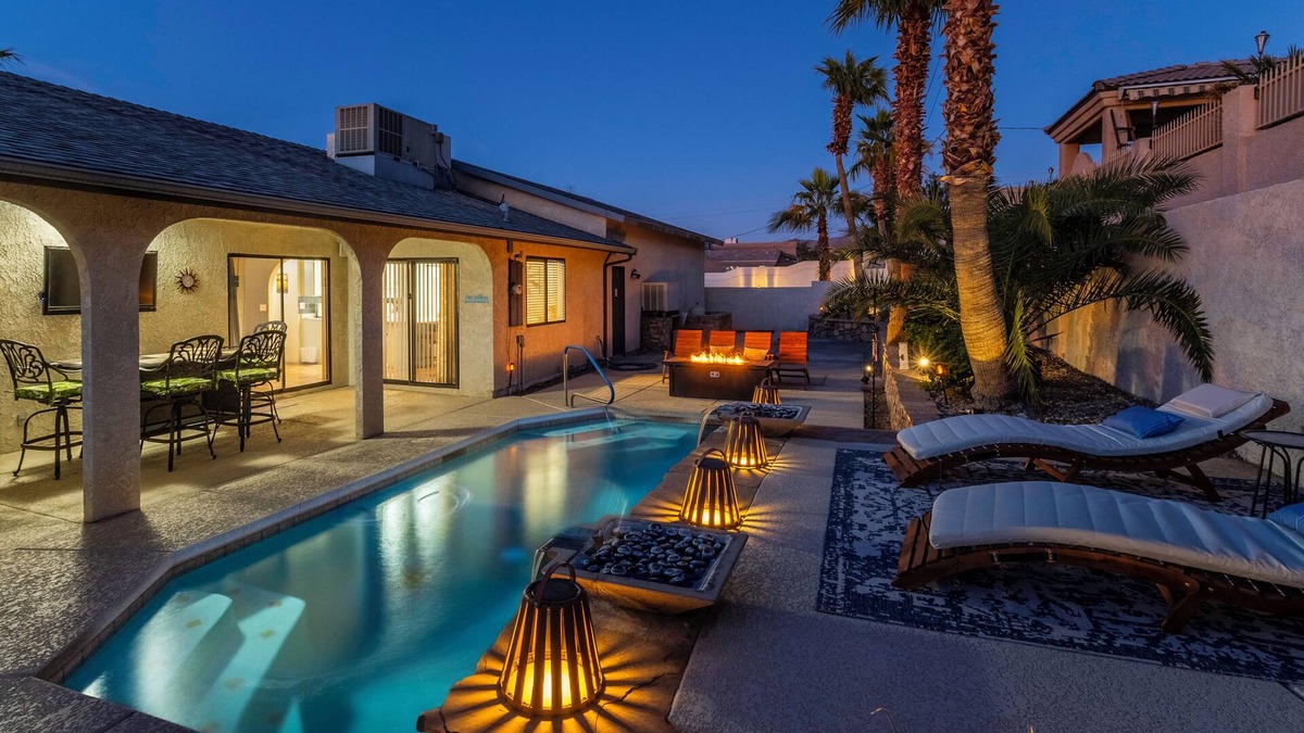 Lake Havasu City House | NEW~Walk to Lake~Pool~Boat Parking~Close to Launch Ramp~Pets~King Bed~EV