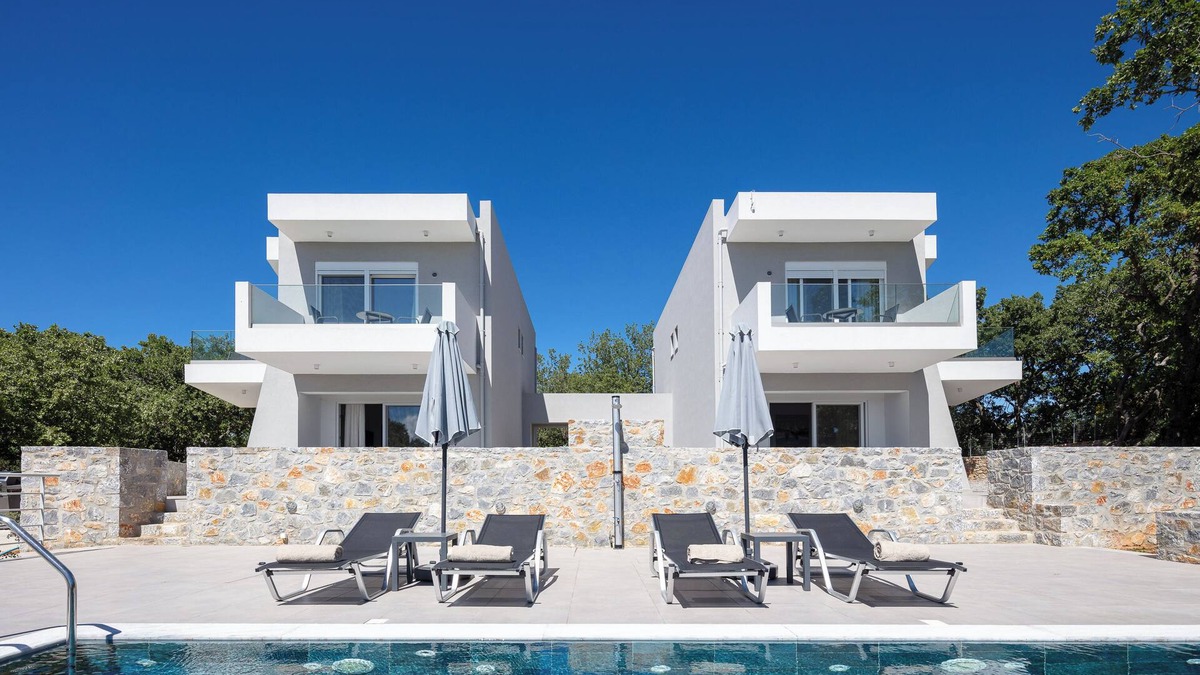 Armenoi Villa | [NEW] Wellness Villas with shared pool - Odysseus