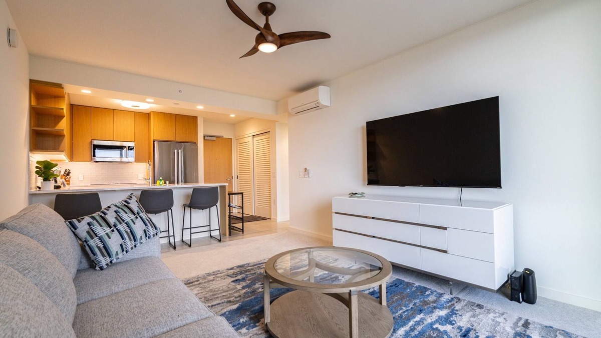 Ala Moana Condo | Newly Built Condominium "Sky Ala Moana " 26th Floor OceanView (SAW2605)