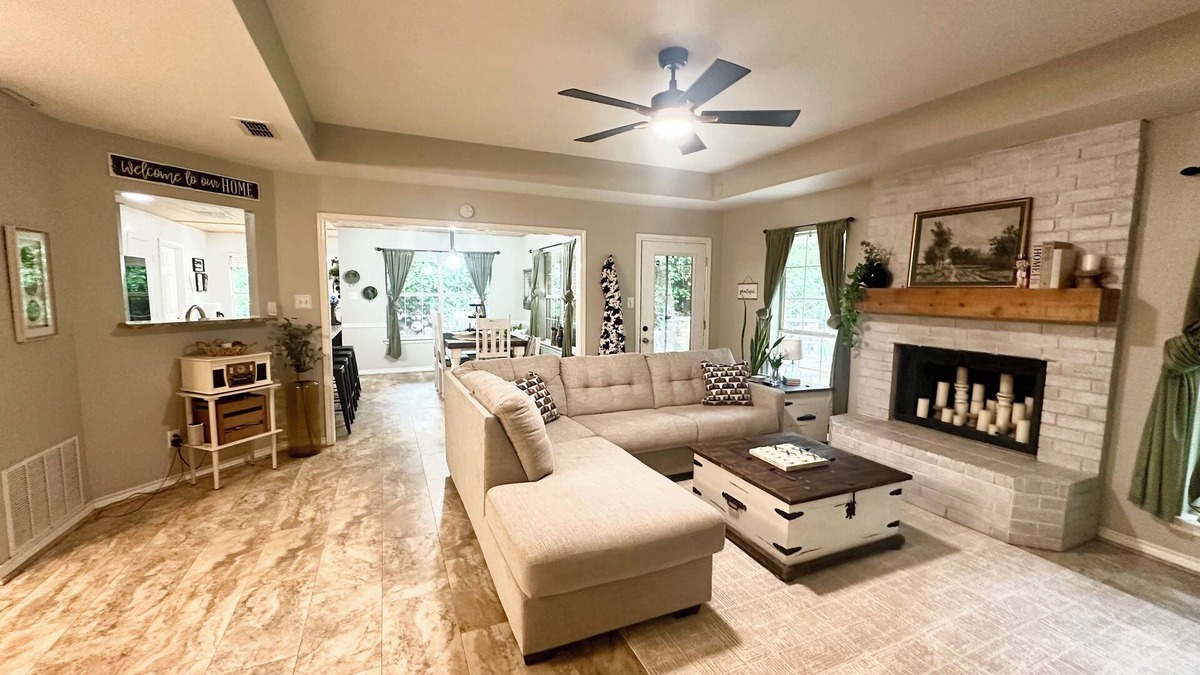 Hawkins House | Newly remodeled 3 BDR home in a gated community, 1 acre, trails and shops nearby