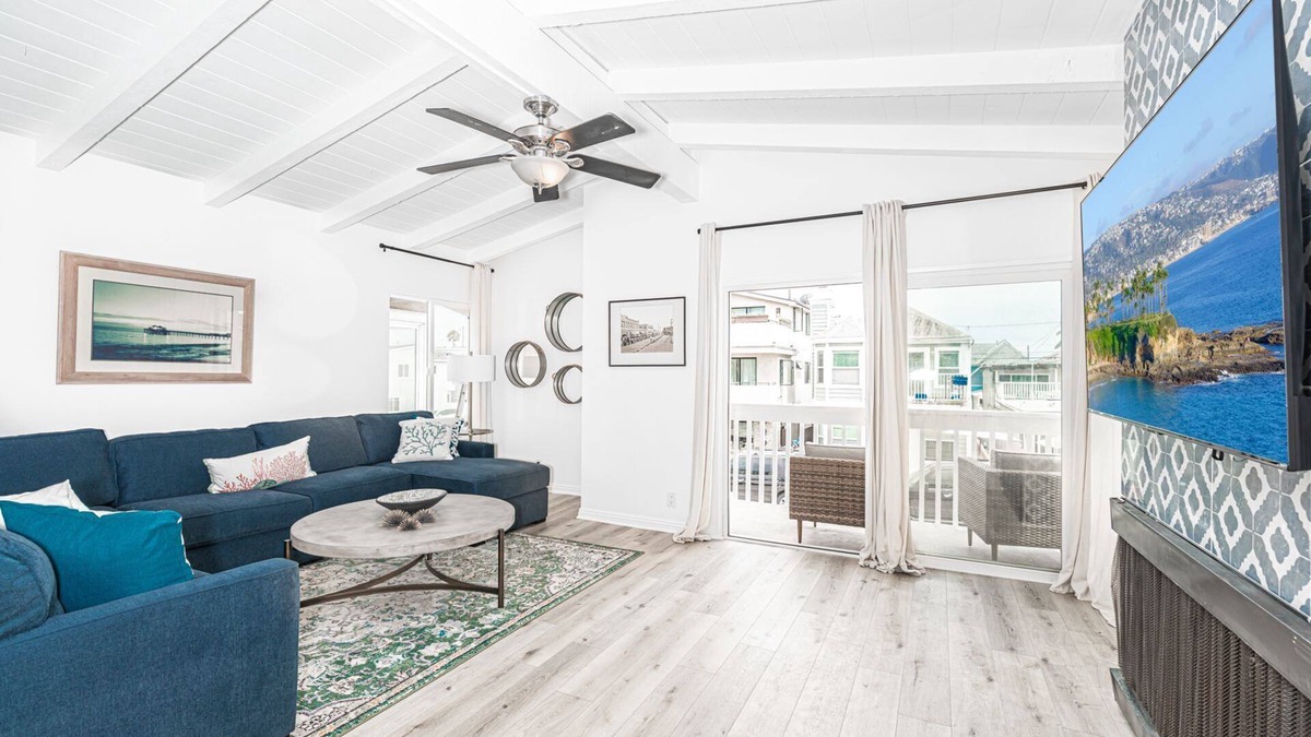 West Newport Condo | Newly Remodeled 7BR Home | Stylish Interior | Steps to Sand!