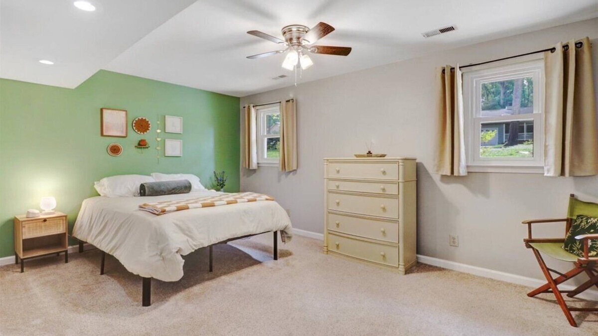 Cary House | Newly remodeled! Spacious 2 bed, 1 bath home in Cary!