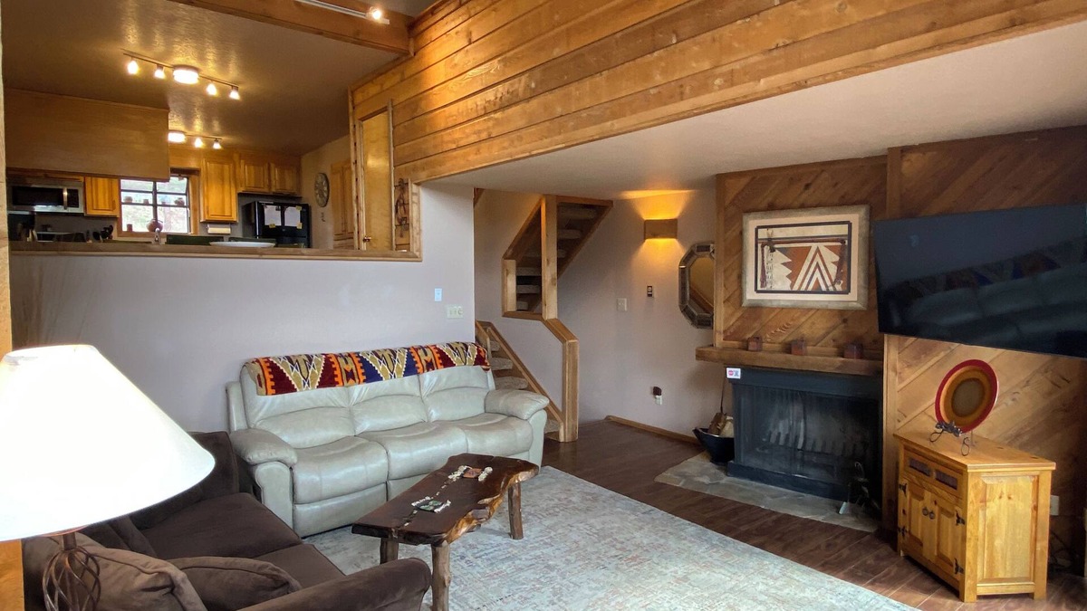 Angel Fire Condo | Nextdoor to Chile Lift Hummingbird with garage. Quad Lift nextdoor