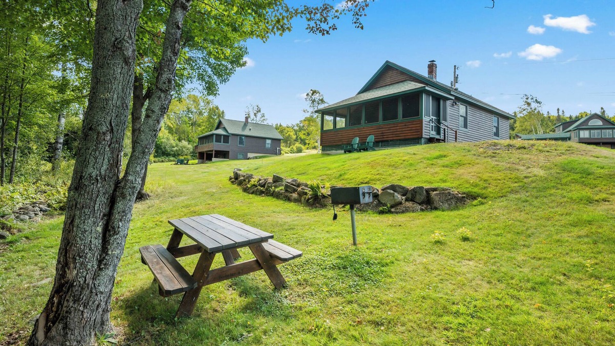 Rangeley Plantation House | Niboban Cabin 7 - Nice cabin on Rangeley Lake in the Niboban cottage community