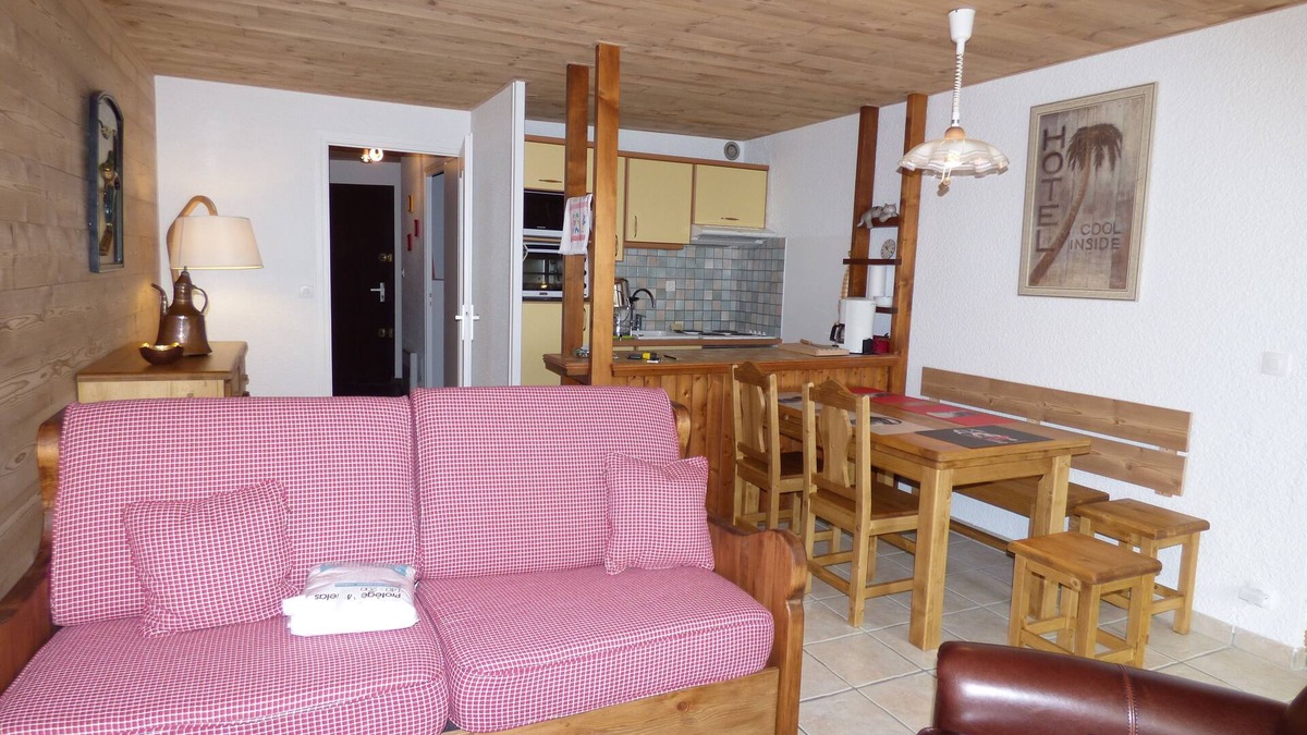 Jeux Apartment | Nice 2p + coin mont, 50m2, resort center, calm, standing, prox. all commodi