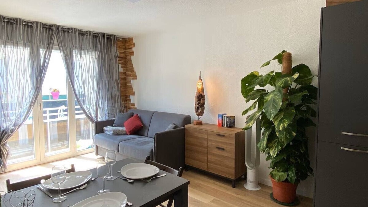 Perols Apartment | Nice air-conditioned T2 near Arena