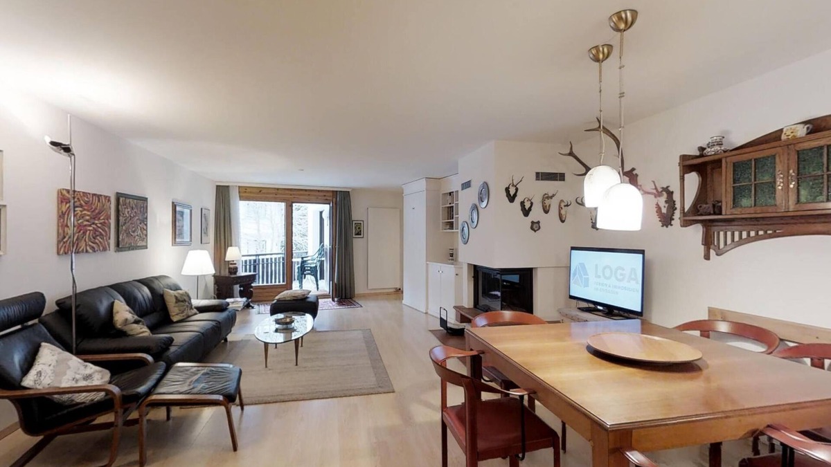 Sils-Maria Apartment | Nice and quiet 3-room apartment on the raised ground floor (no direct access to