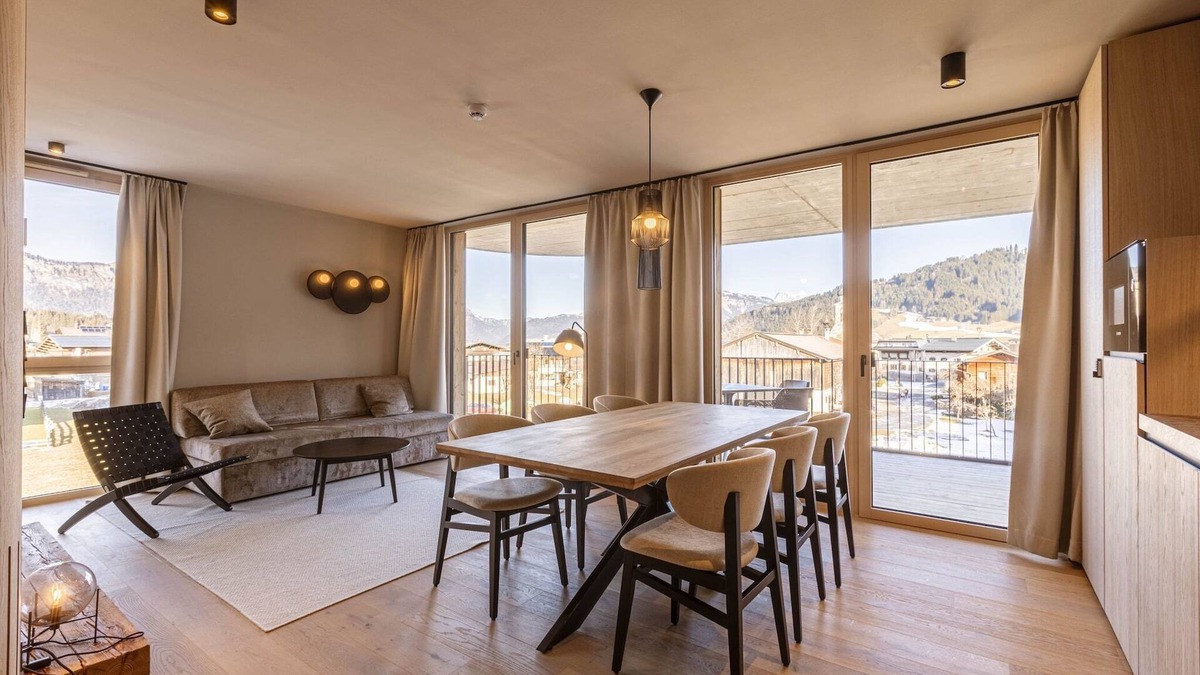 Oberndorf bei Kitzbuhel Apartment | Nice apartment with shared sauna
